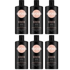 Syoss Keratin Shampoo Für Schwaches Brüchiges Haar - (6er Pack) 440ml