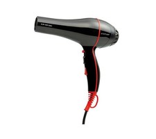 Comair Haartrockner Slim 1800 Ionic schwarz/rot Föhn Fön