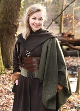 Mittelalter Corsage aus Samt