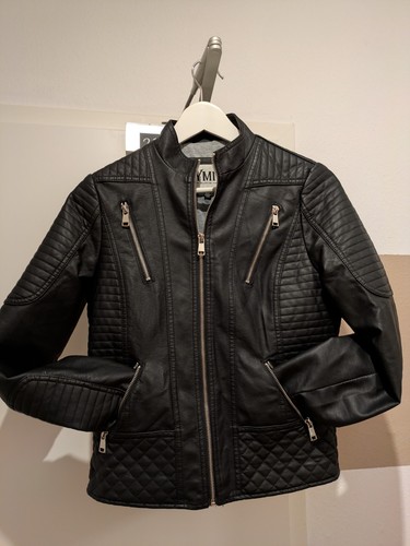 Damenjacke lederoptik - damenjacke,
