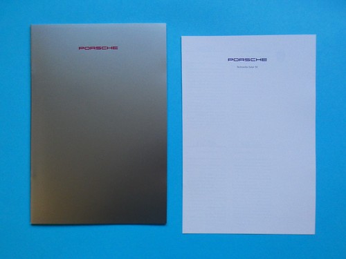 Prospekt katalog porsche - prospekt,