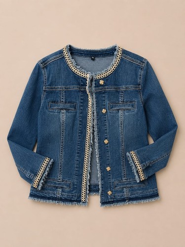 Jeansjacke mit