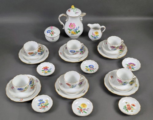 Meissen blumen malerei - meissen,