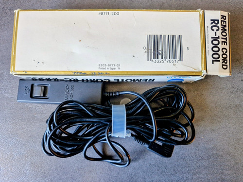 Minolta 1000l remote cord - minolta,