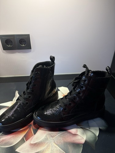 Schnürboots von ara schwarz - ,