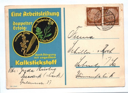 Postkarte 1939 eine - postkarte,