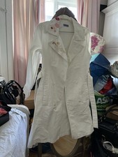 Weißer Baumwollmantel Kenzo