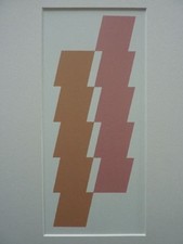 JOSEF ALBERS - Siebdruck / Seriegraphie 1963 "Form & Farbe"