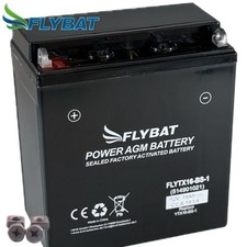 Batterie für Suzuki VS 1400 GLF Intruder Fl 88 FlyBat YTX16-BS-1 AGM geschlossen
