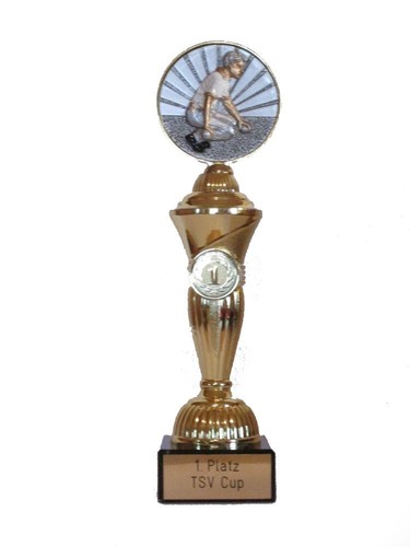 Boule petanque pokal mit - boule/petanque-pokal,
