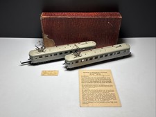 RARITÄT Spur H0 PIKO Alt Oberleitungs Triebwagen Silber Bakelit TOP&GEPRÜFT OVP