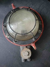 alte Fabriklampe, Boot /