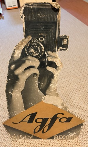 Werbeaufsteller agfa billy - werbeaufsteller,