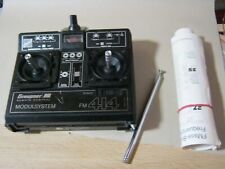 Graupner Sender  414 Modulsystem 40 Mhz  oder 35 Mhz ausbaubar mit Akkubox