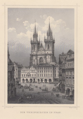 Tschechien praha teinskirche - tschechien,
