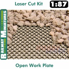 OPENWORK PLATE Bausatz HO 1:87