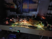 TT Eisenbahnplatte  Analog /