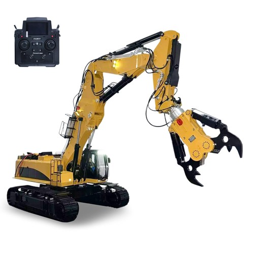 Metall rc raupenbagger - 1:14, metall-rc-raupenbagger