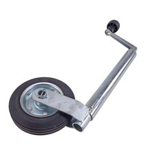 Stützrad mit Vollgummirad u