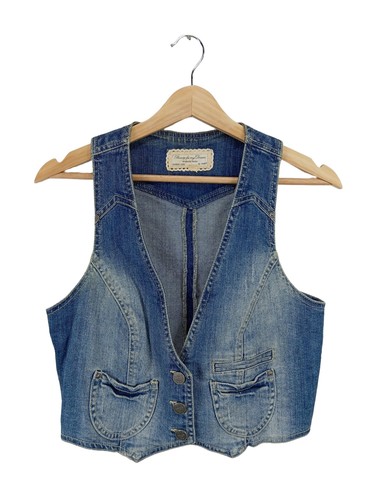 Pimkie jeansweste damen - jeansweste, weste