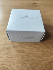 1 Sovereign Silbermünze 2025 in PP mit Zertifikat Und Etui