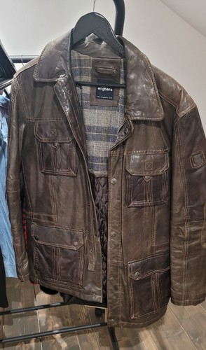Lederjacke jacke herren - lederjacke, gr