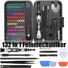 132 in 1 Feinmechaniker Für PC Handy Brillen Uhr Schraubendreher Set Werkzeugset
