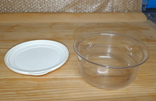 Tupperware Dose Behälter rund Kleine Tafelperle 450ml weiß #1