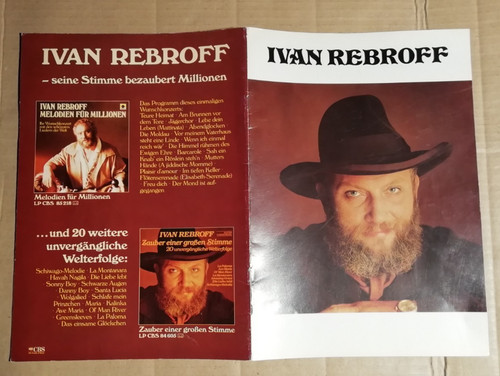 Ivan rebroff tourheft - ivan, /