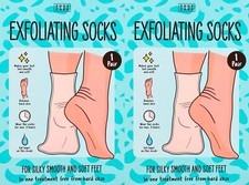 Anti Hornhaut Socken Hornhautentferner Fussmaske Fusspeeling Socken Maske 2 Paar