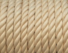 1m Kordel 10 mm Baumwolle
