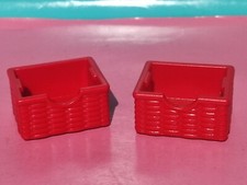 PLAYMOBIL X2 KISTEN ROTE