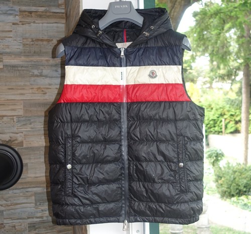 Moncler vest logo down - down,