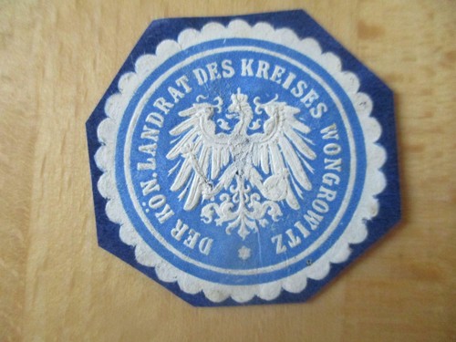 Siegelmarke landrat - (34246),