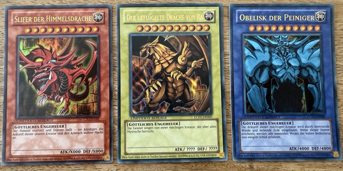 Yugioh götterkarten - yugioh,