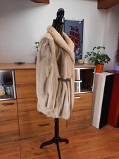 Echter Nerz Pelzmantel Mink