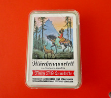 Altes  Märchenquartett, fairy tale  Quartette A. Gramberg  deutsch+ englisch