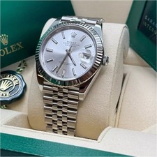 Rolex Datejust White Dial