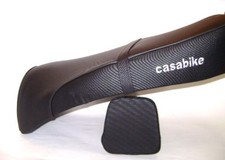 Sitz Sitzbank mit Rückenlehne schwarz Retro Roller Benzhou Znen Yiying Yiben 