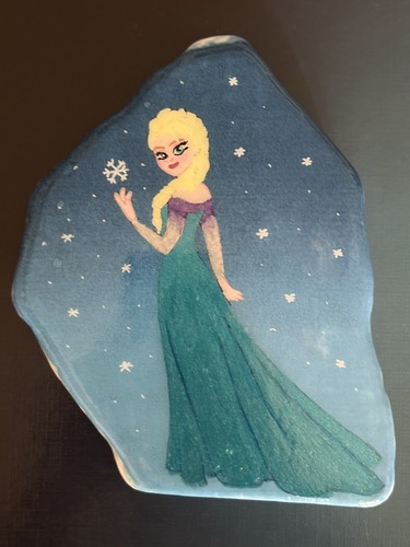 Bemalter stein cm elsa - x, 12