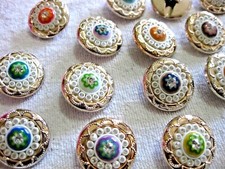 7 Mantel-Jacken-Knöpfe