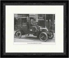 Die erste Renault Droschke in