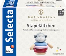bellybutton by Selecta® Holzspielzeug Stapelspielzeug Stapeläffchen ab 12 Monate