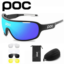 5 Piece POC Sunglasses Polarized Cycling Glasses Sports Glasses 2022 NEW DE