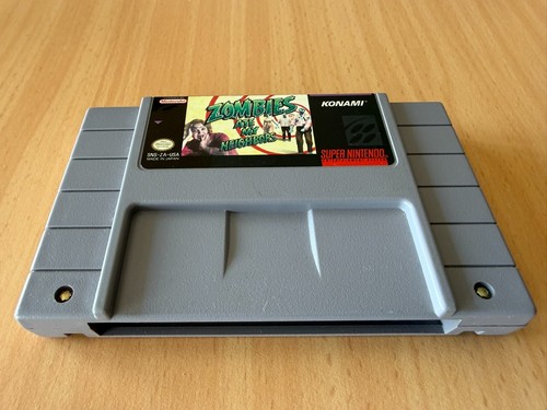 Zombies ate neighbors snes - zombies,
