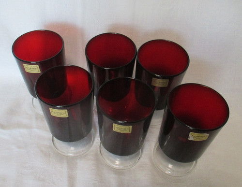 Luminarc glas rote - 6, gläser