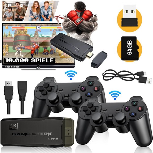 Spielkonsole mit 2 - tv,