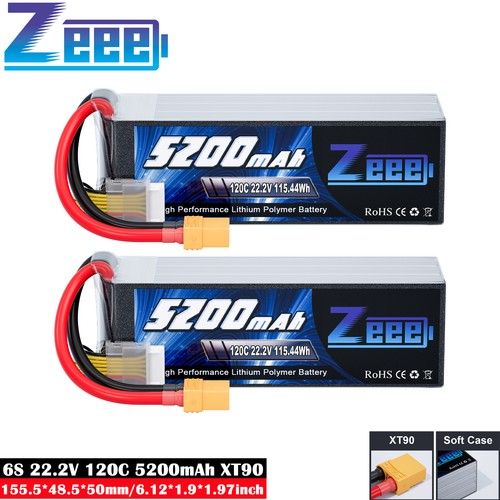 Zeee lipo akku - 2x, 22.2v