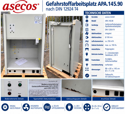 Asecos gefahrstoffarbeitsplatz - asecos,