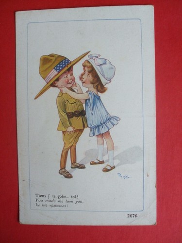 Rechts ww1 comic - rechts,